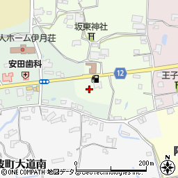 徳島県阿波市阿波町庚申原4周辺の地図