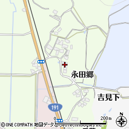 山口県下関市永田郷1421周辺の地図