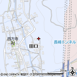 和歌山県有田郡有田川町田口1336周辺の地図