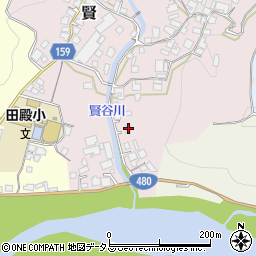 和歌山県有田郡有田川町賢1048周辺の地図