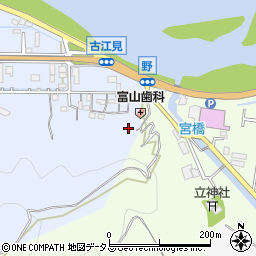 和歌山県有田市古江見404周辺の地図