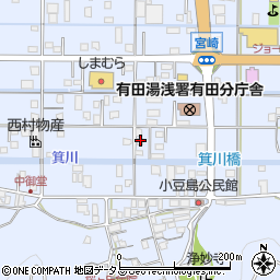 和歌山県有田市宮崎町278周辺の地図