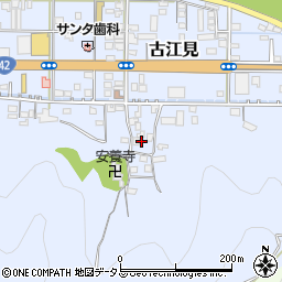 和歌山県有田市古江見353周辺の地図