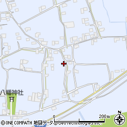 徳島県阿波市市場町香美八幡本8周辺の地図