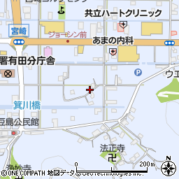 和歌山県有田市宮崎町98-1周辺の地図