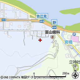 和歌山県有田市古江見401周辺の地図