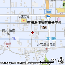 和歌山県有田市宮崎町278-1周辺の地図