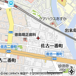 飯泉嘉門後援会　事務所周辺の地図