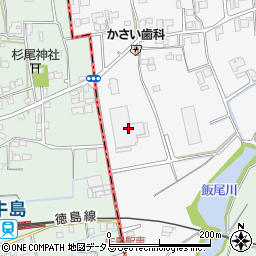 清水物産関東ＳＰ株式会社　徳島工場周辺の地図
