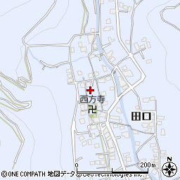 和歌山県有田郡有田川町田口318周辺の地図