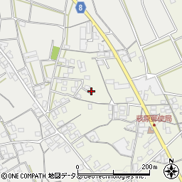 香川県観音寺市大野原町萩原1607周辺の地図