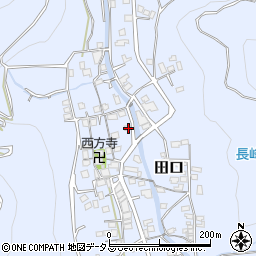 和歌山県有田郡有田川町田口354周辺の地図