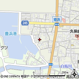 香川県観音寺市豊浜町姫浜359周辺の地図