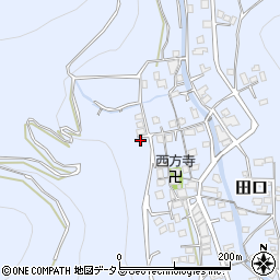 和歌山県有田郡有田川町田口313周辺の地図