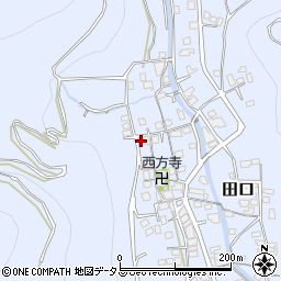 和歌山県有田郡有田川町田口316周辺の地図