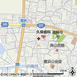 香川県観音寺市豊浜町姫浜1405周辺の地図