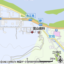 和歌山県有田市古江見3周辺の地図