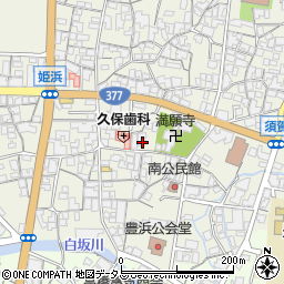 香川県観音寺市豊浜町姫浜1379-2周辺の地図