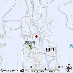 和歌山県有田郡有田川町田口355周辺の地図