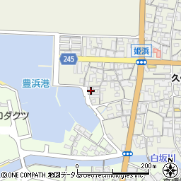 香川県観音寺市豊浜町姫浜362周辺の地図