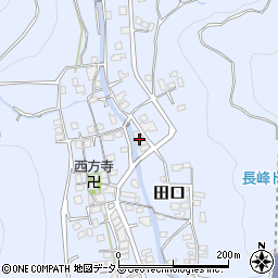 和歌山県有田郡有田川町田口1322-1周辺の地図