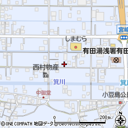 和歌山県有田市宮崎町255周辺の地図