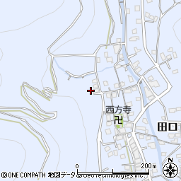 和歌山県有田郡有田川町田口380周辺の地図