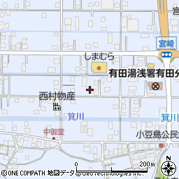 和歌山県有田市宮崎町256周辺の地図
