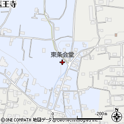 東条会堂周辺の地図