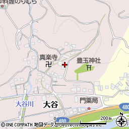 和歌山県有田郡有田川町大谷294周辺の地図
