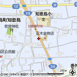 山田食堂周辺の地図