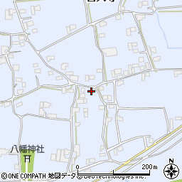 徳島県阿波市市場町香美八幡本7周辺の地図