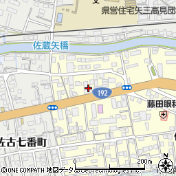 徳島県徳島市佐古六番町11周辺の地図
