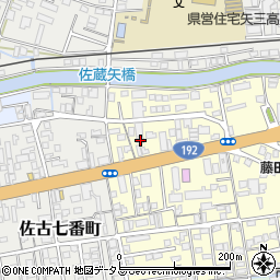 徳島県徳島市佐古六番町11-10周辺の地図