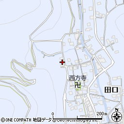 和歌山県有田郡有田川町田口381周辺の地図