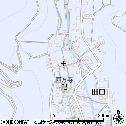 和歌山県有田郡有田川町田口369周辺の地図