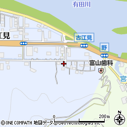 和歌山県有田市古江見76周辺の地図