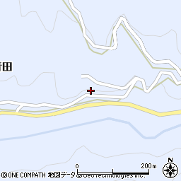 和歌山県有田郡有田川町青田180周辺の地図
