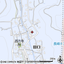 和歌山県有田郡有田川町田口1321周辺の地図