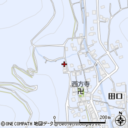 和歌山県有田郡有田川町田口382周辺の地図