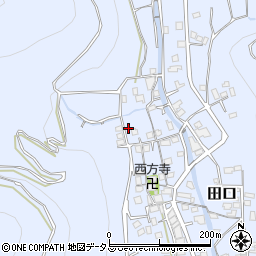 和歌山県有田郡有田川町田口378周辺の地図