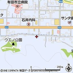 和歌山県有田市古江見217周辺の地図