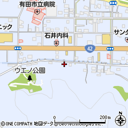 和歌山県有田市古江見221周辺の地図
