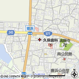 香川県観音寺市豊浜町姫浜334-1周辺の地図