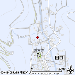 和歌山県有田郡有田川町田口368周辺の地図