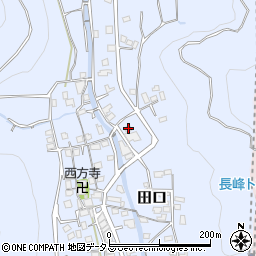 和歌山県有田郡有田川町田口1314周辺の地図