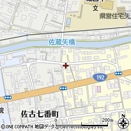 徳島県徳島市佐古六番町11-20周辺の地図