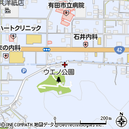 和歌山県有田市宮崎町1196-1周辺の地図