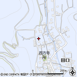 和歌山県有田郡有田川町田口374周辺の地図