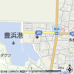 香川県観音寺市豊浜町姫浜299周辺の地図